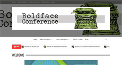 Desktop Screenshot of boldfaceconference.com