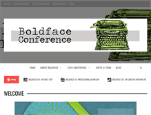 Tablet Screenshot of boldfaceconference.com